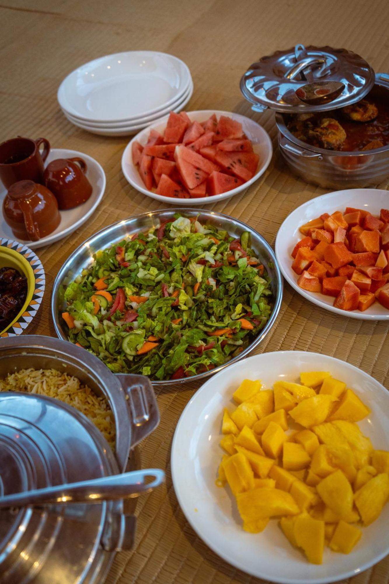 بيت نُزل السلام Bait Salam Inn Al Hamra Luaran gambar